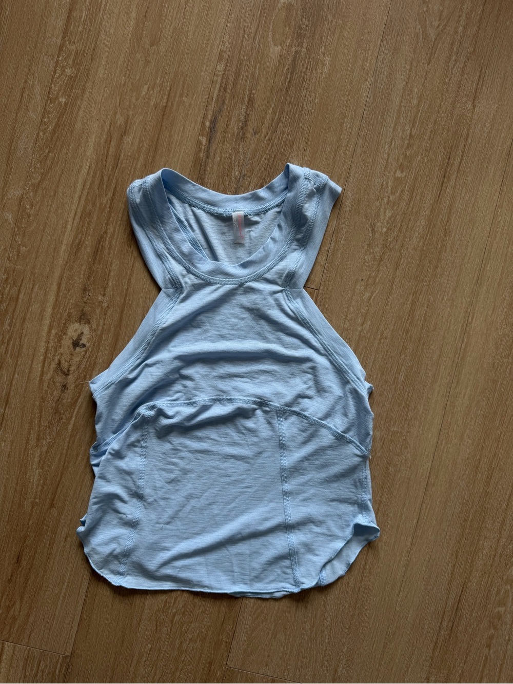 FP Movement by Free People Pale Blue Racerback Tank